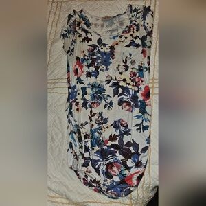 Floral Maternity Shirt